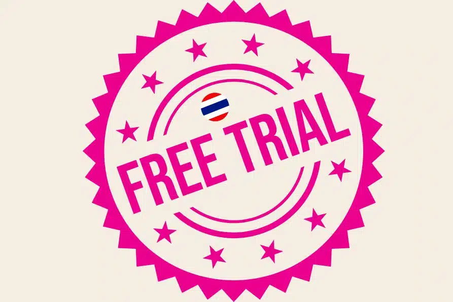 thai free trial class