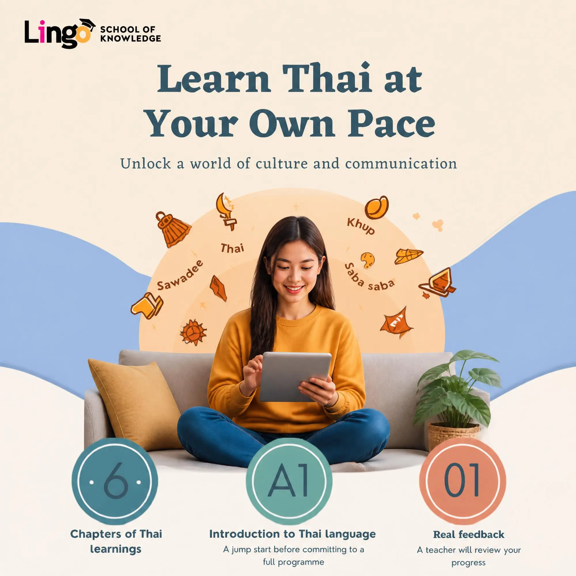 Thai self paced learning